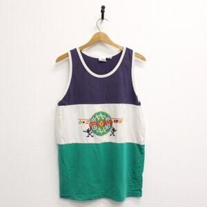 Vintage Disney Windward Mickey Mouse Nautical Tank Top Large
